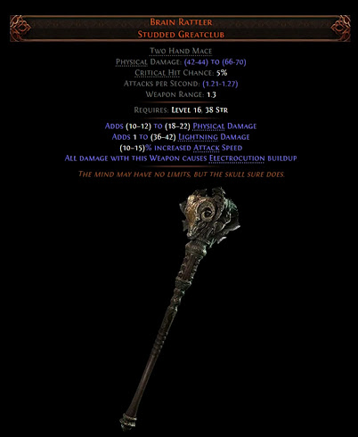 poe 2 Brain Rattler